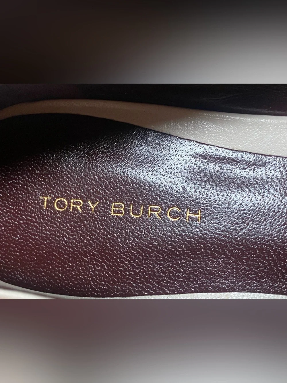 Tory Burch Georgia leather ballet flats